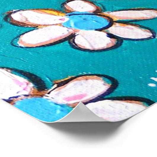 "Schokolade und Schokolade" Poster (Ecke)