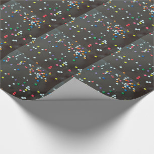 Schokolade und Streusel Geschenkpapier