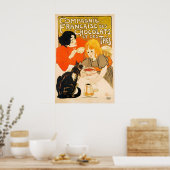 Schokolade und Tees 1895 POSTER DRUCK A5-A1 (Küche)
