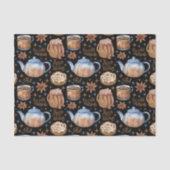 Schokolade und Zimt Seidenpapier (Vorderseite)