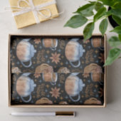 Schokolade und Zimt Seidenpapier (Geschenk)