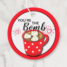 Schokolade Valentine Sie sind die Bombe | Kakaombe Geschenkanhänger