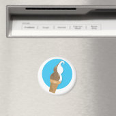 Schokolade & Vanilla Ice Magnet (In Situ (Geschirrspüler))