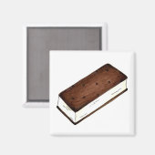 Schokolade Vanilla Ice Magnet (Vorderseite/Rückseite)