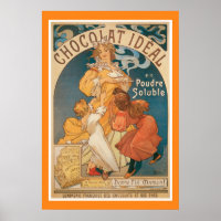 Schokolade ~ Vintages heißes Schokolade Getränk un