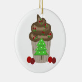 Schokolade Weihnachten Keramik Ornament (Rechts)