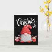Schokolade Weihnachtsbummel Karte (Gelbe Blume)