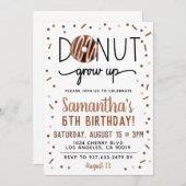 Schokolade wird zum Geburtstag eingeladen Einladung (Vorne/Hinten)