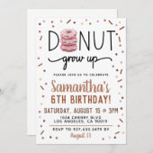 Schokolade wird zum Geburtstag eingeladen Einladung (Vorne/Hinten)