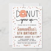 Schokolade wird zum Geburtstag eingeladen Einladung (Vorderseite)