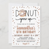 Schokolade wird zum Geburtstag eingeladen Einladung (Vorderseite)