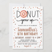 Schokolade wird zum Geburtstag eingeladen Einladung (Vorderseite)