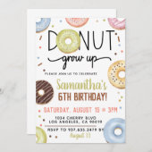 Schokolade wird zum Geburtstag eingeladen Einladung (Vorne/Hinten)