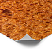 Schokolade Zucchini Brot Poster (Ecke)