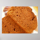 Schokolade Zucchini Brot Poster (Vorne)