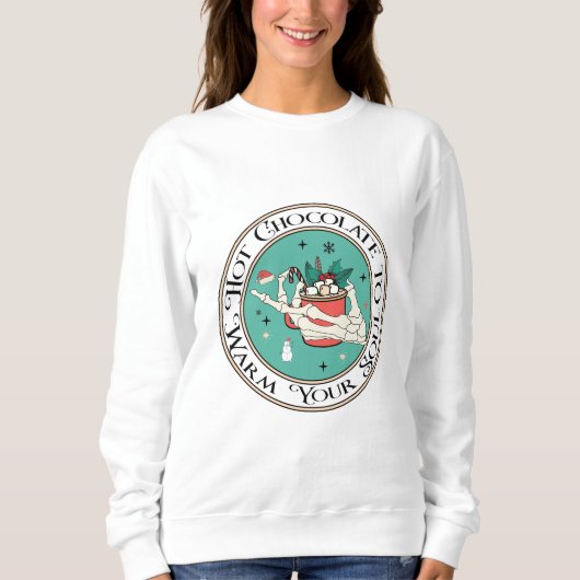 Schokolade zum Aufwärmen des Souls Sweatshirt (Vorderseite)
