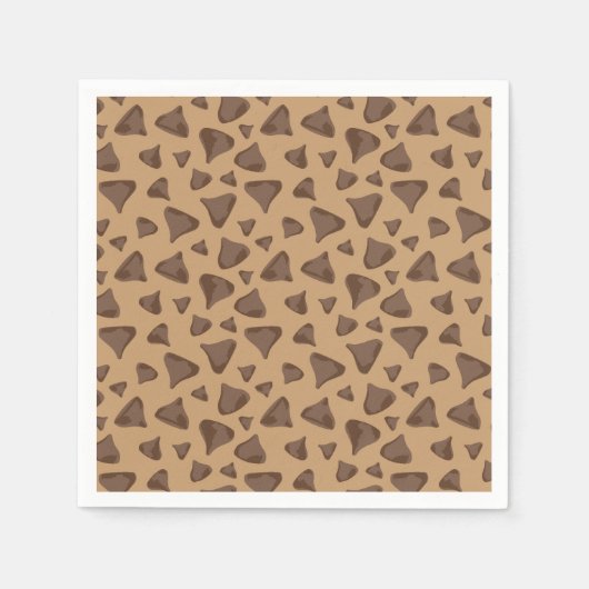 Schokoladechip Serviette (Vorderseite)