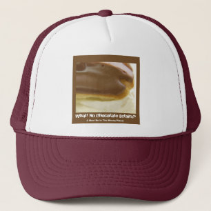 Schokoladeeclair-Kappe Truckerkappe