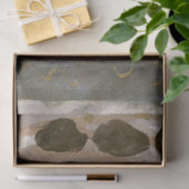 Schokoladefarben, Abstraktes großes Gewebepapier Seidenpapier (Geschenk)