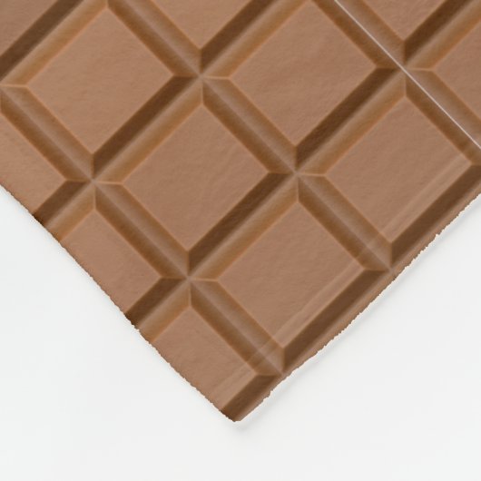 Schokoladen-Bar Fleecedecke (Ecke)