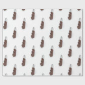 Schokoladen-Bar Geschenkpapier (Flach)