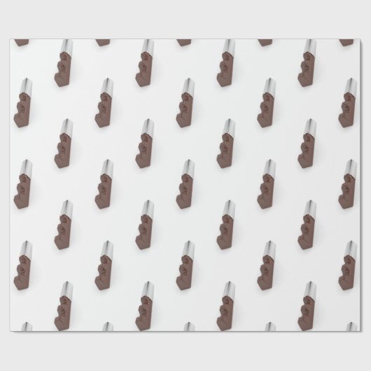 Schokoladen-Bar Geschenkpapier (Flach)