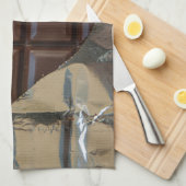 Schokoladen-Bar Geschirrtuch (Viertel Falte)
