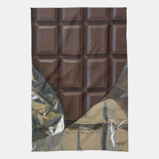 Schokoladen-Bar Geschirrtuch (Vertikal)