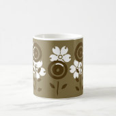 Schokoladen-Blumen Kaffeetasse (Mittel)