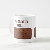 Schokoladen-Bourbon-Keks-Tasse Kaffeetasse (Vorderseite Links)