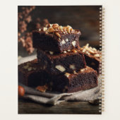 Schokoladen-Brownie-Dessert 2026 Planer (Rückseite)