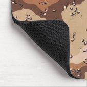 Schokoladen-Chip-Camouflage-Mausunterlage Mousepad (Ecke)
