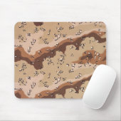 Schokoladen-Chip-Camouflage-Mausunterlage Mousepad (Mit Mouse)