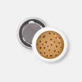 Schokoladen Chip Cookie  Magnet (Vorderseite/Rückseite)