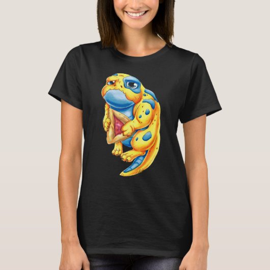Schokoladen Chip Cookie "Mops" Kuchen T-Shirt (Vorderseite)