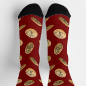 Schokoladen Chip Cookie Socken (Oben)