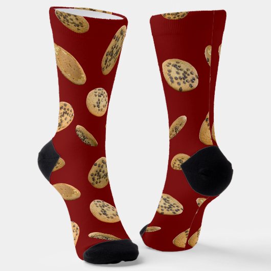 Schokoladen Chip Cookie Socken (Gewinkelt)