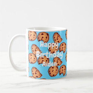 Schokoladen Chip Cookies Muster    Kaffeetasse
