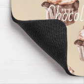 Schokoladen-Chip-Cupcakes Mousepad (Ecke)