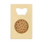 Schokoladen-Chip-Keks  Geldbeutel Flaschenöffner (Rückseite)