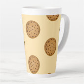 Schokoladen-Chip-Keks Milchtasse (Rechte Ecke)