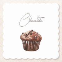 Schokoladen Chip Muffin Cupcake