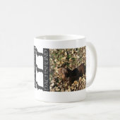 Schokoladen-Dackel Kaffeetasse (VorderseiteRechts)