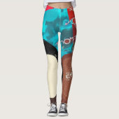 Schokoladen Dinge Leggings (Vorderseite)