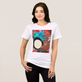 Schokoladen Dinge Tri-Blend Shirt (Vorderseite voll)