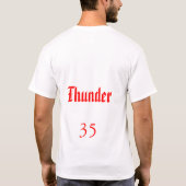 Schokoladen-Donner T-Shirt (Rückseite)