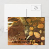 Schokoladen-Gefühle Postkarte (Vorne/Hinten)