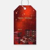 Schokoladen-Geschenkanhänger Geschenkanhänger (Rückseite)