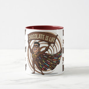 Schokoladen-Glück-Tasse Tasse