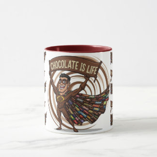 Schokoladen-Glück-Tasse Tasse